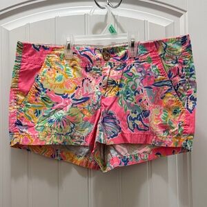 Lilly Pulitzer Sz 10 The Kerrie Shorts